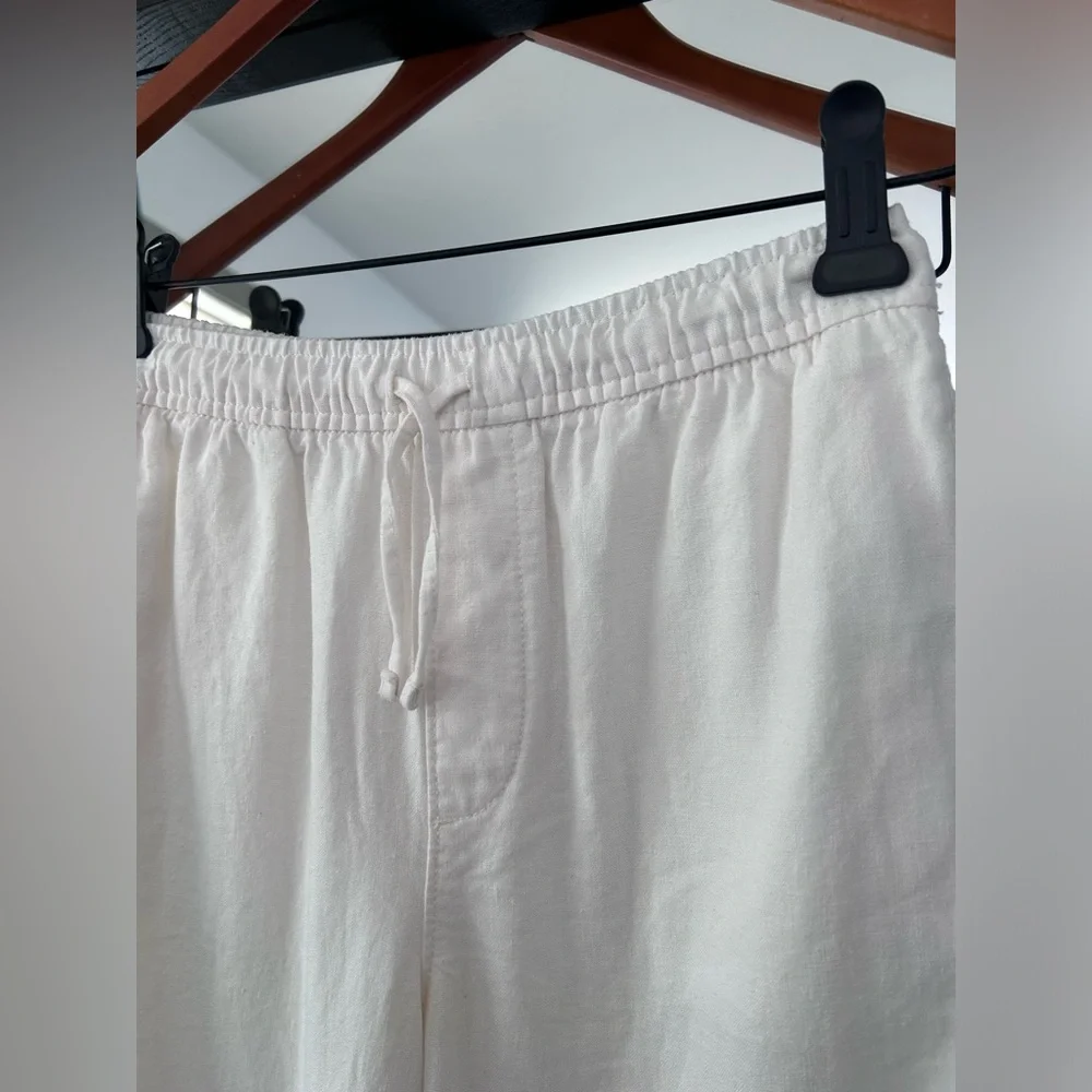 Old Navy Girls Linen Pants size M 8 like new